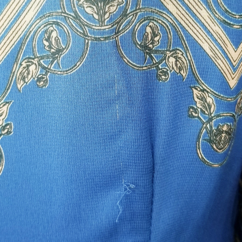 Ezra Blue and Pink Shift Dress - Picture 8 of 8